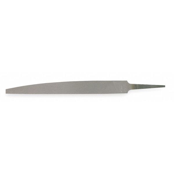 Crescent Nicholson 8" Knife Double/Single Cut Second File with Safe Back - 06930N