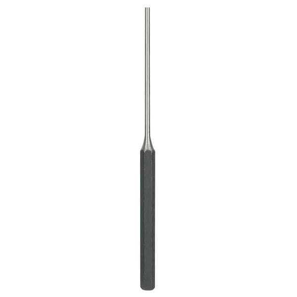 Westward Long Drive Pin Punch, 3/8 In Tip, 8 In L - 2AJE9