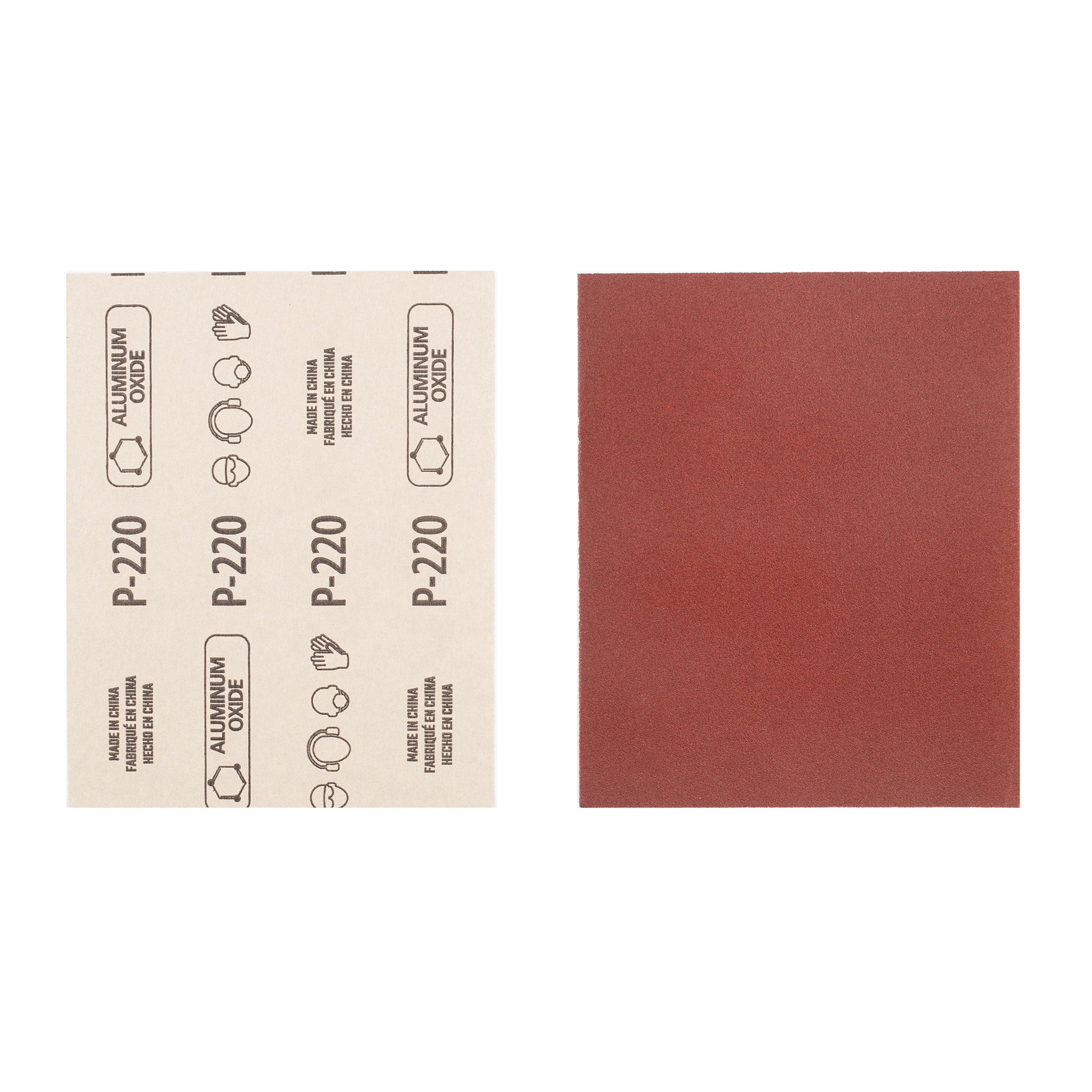 
CRAFTSMAN Craftsman 20 -Piezas Papel de lija de óxido de aluminio de grano 220 391051