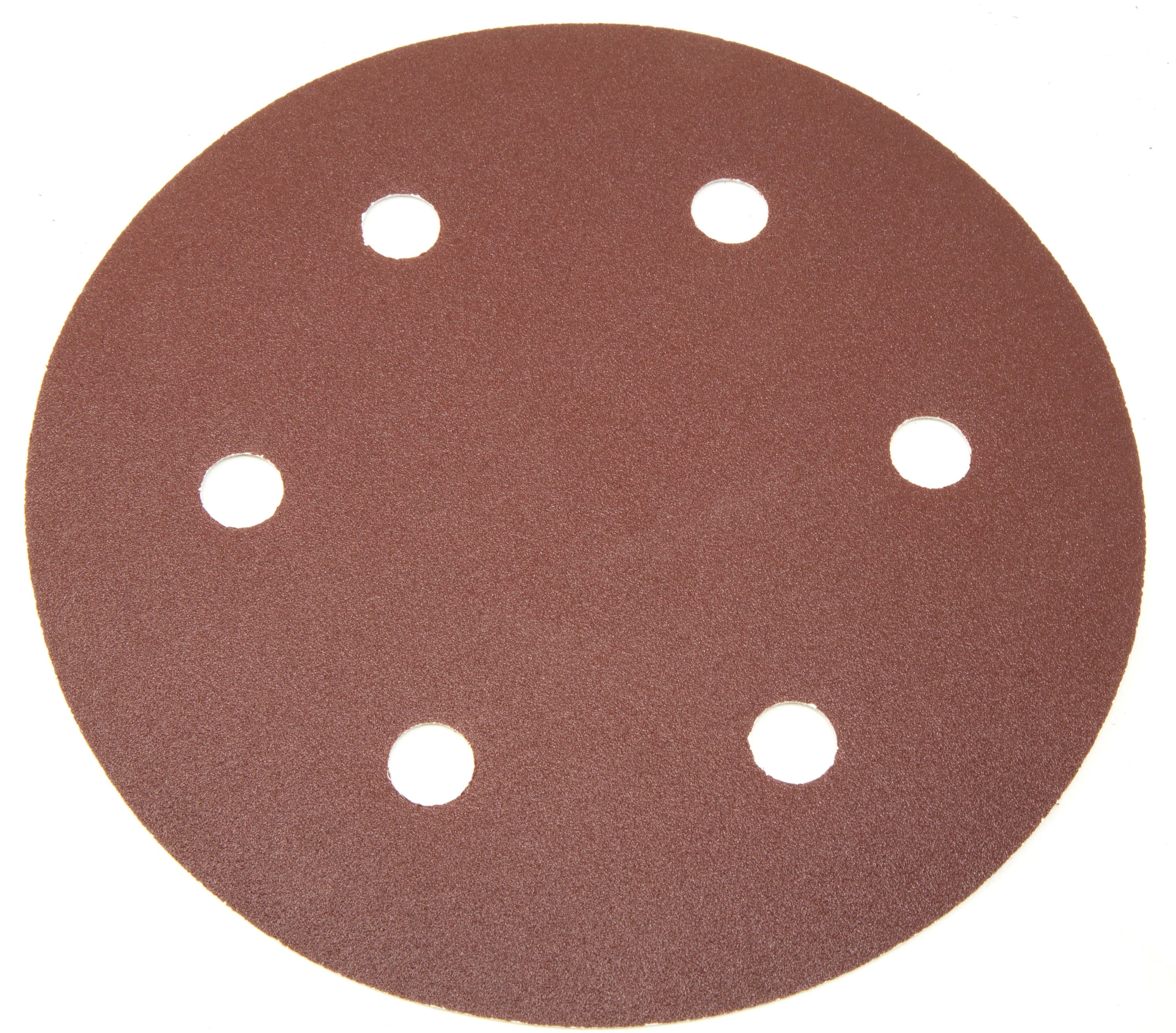 WEN 10 - Piezas Papel de lija de disco de óxido de aluminio 180 - Grano DW180SP