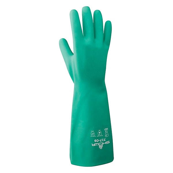 Showa VF, Guantes de Investigación Química, 2X, 29UP92, PR - 727-11-V