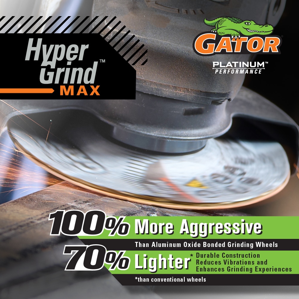 Papel de lija de disco Gator HyperGrind Ceramic alumina 36 granos 391127