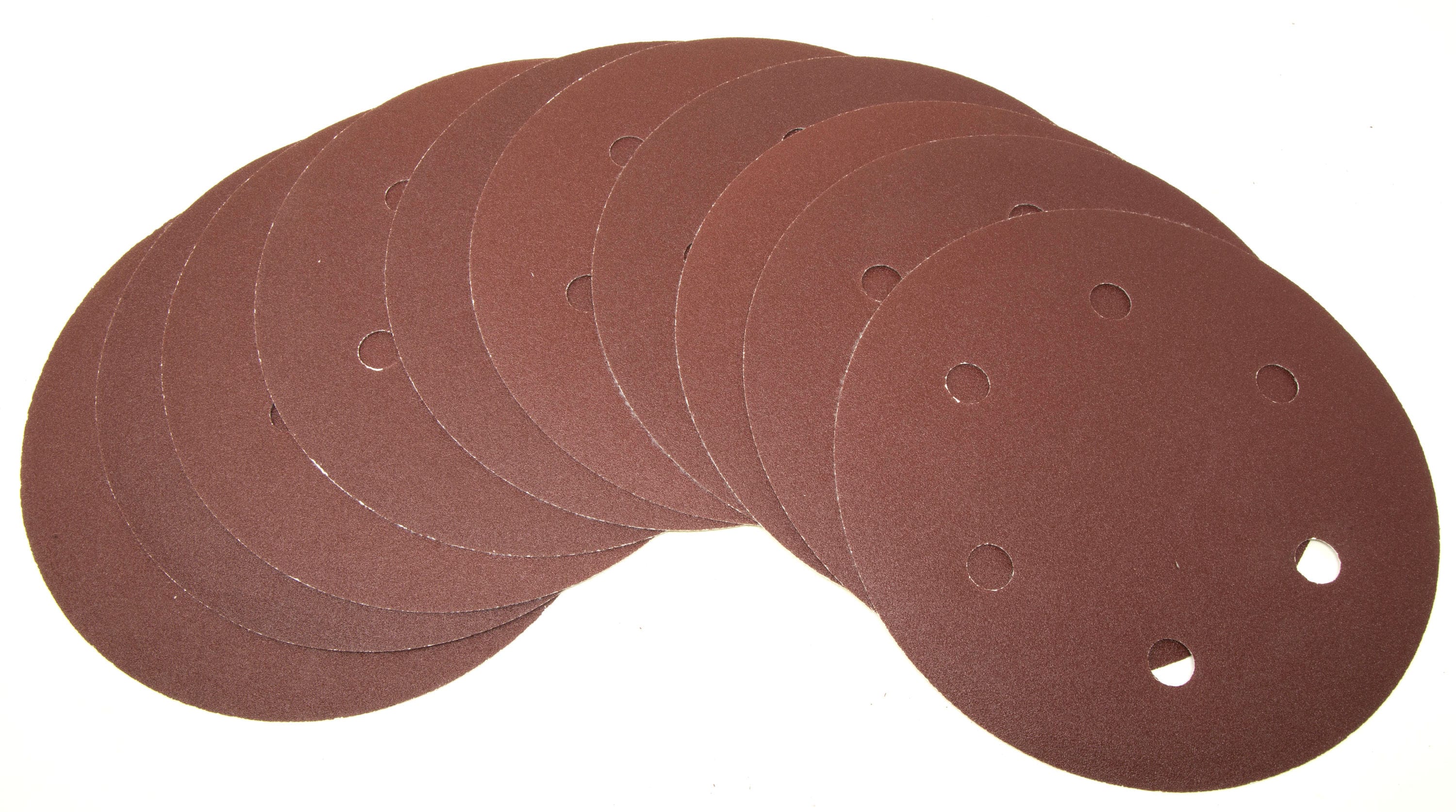 Lija de disco WEN de óxido de aluminio de 150 granos, 10 piezas DW150SP