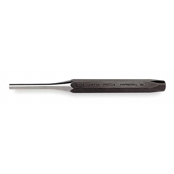 Proto Drive Pin Punch, 7/32 x 5-1/2 In - J48732