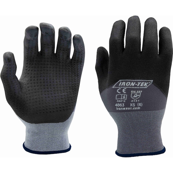 Guante resistente al corte Ironwear Strong Grip A4 | Alta destreza y sensibilidad | Revestimiento transpirable PR - 4863-XS