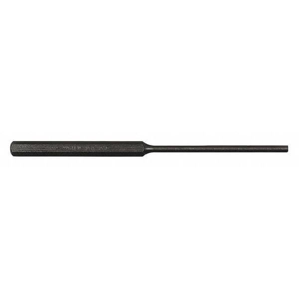 Mayhew Pro Pin Punch, 8in L, 3/16in Tip, Steel, BO - 21501