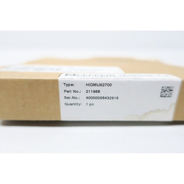 Pepperl Fuchs HID MUX2700 BARRERA DE SEGURIDAD OTRO MÓDULO DE PLC Y DCS - 211968