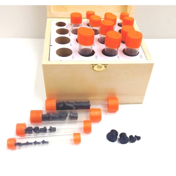 Hhip 1/8-21/32" 108 Piece Blind Hole Spotter Set - 8016-0108