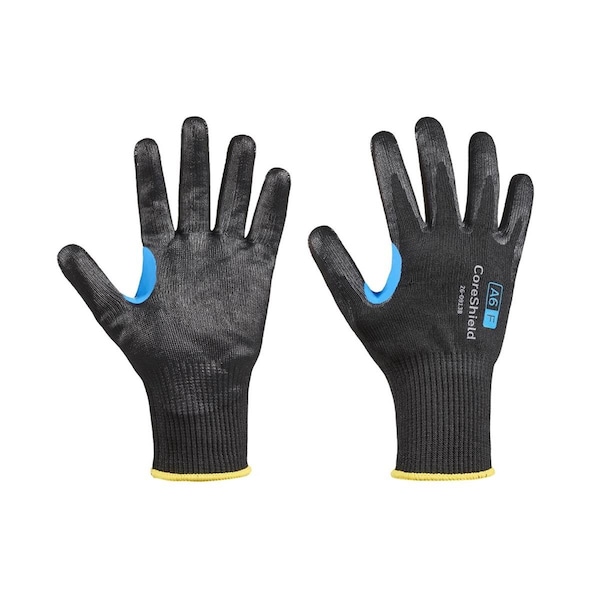 Guante de nitrilo con núcleo de capa 582-26-0913B-11XXL de Honeywell de 13 gauges A6-F; Negro; 2XL - Talla 11 - 582-26-0913B/11XXL