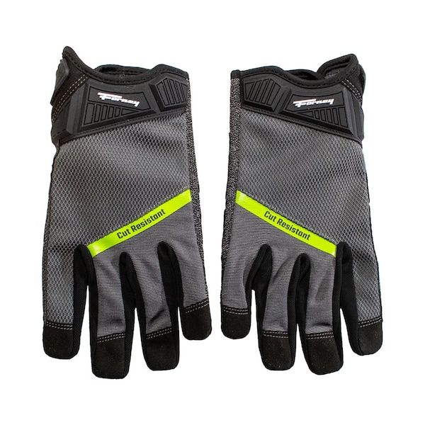Guantes de trabajo utilitarios Forney U-Wrist Cut A3 para hombres talla XL - 53041