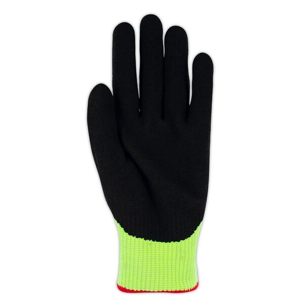 Guantes recubiertos Magid, amarillo de alta visibilidad, 12 - GPD79512