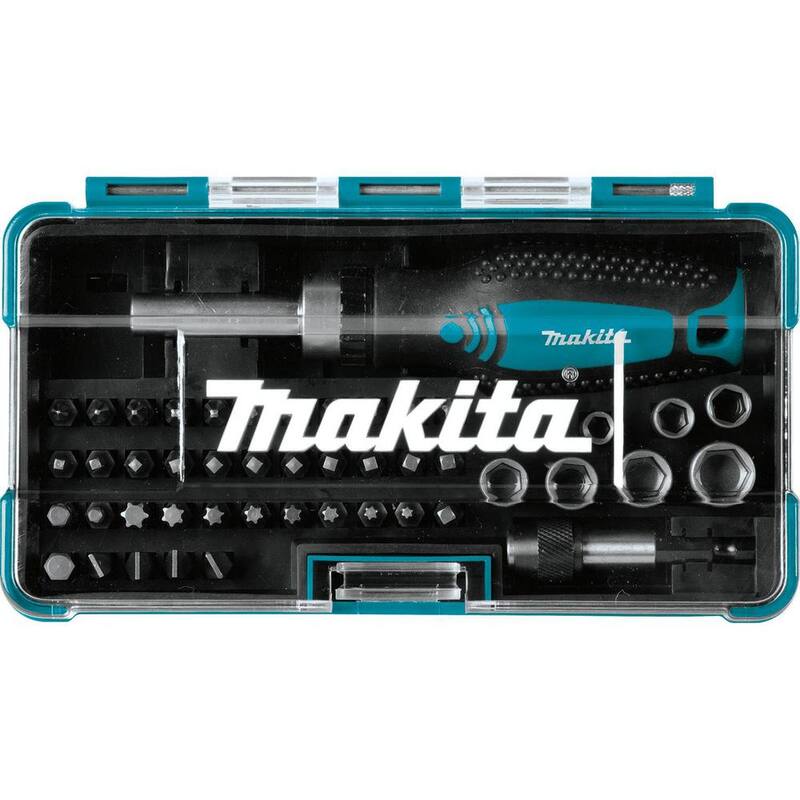 Juego de trinquete y puntas Makita (47 piezas) - B-50289