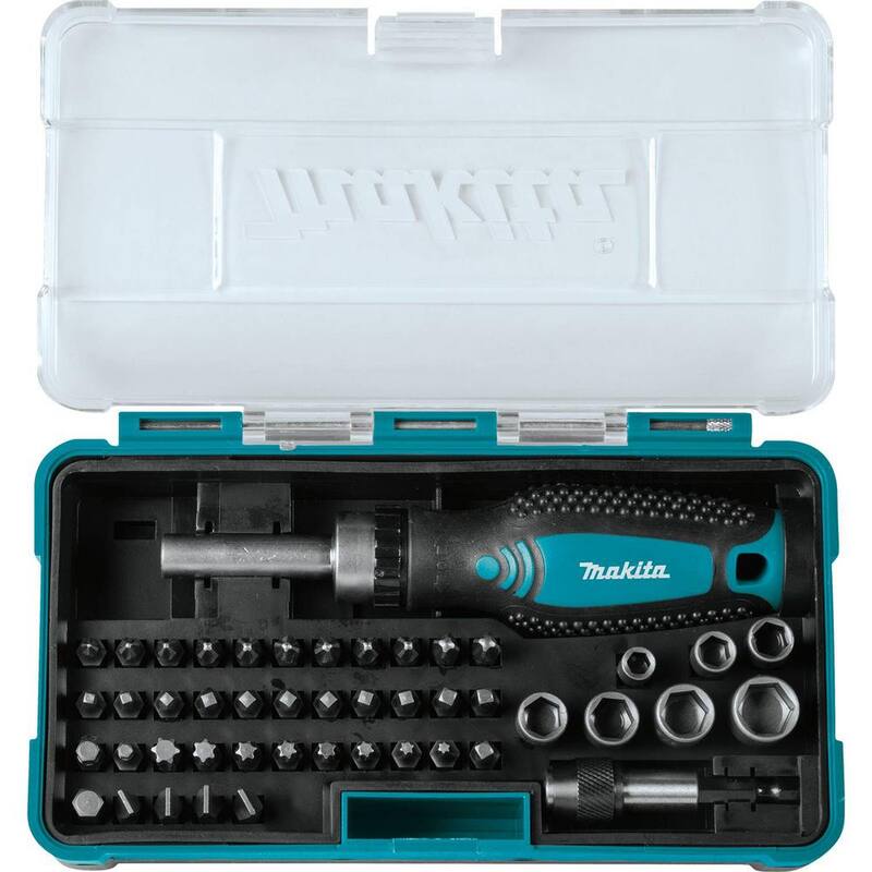 Juego de trinquete y puntas Makita (47 piezas) - B-50289