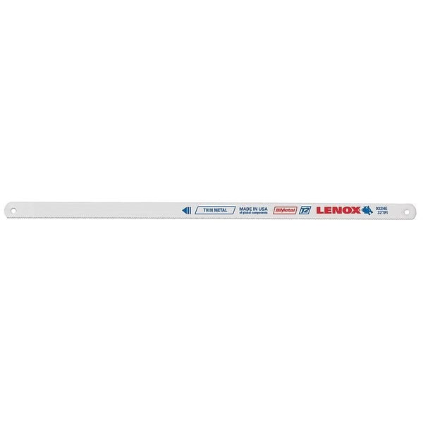 Lenox Hack Saw Blade, Bi-Metal, 10x1/2 In, 32 TPI - S032HE