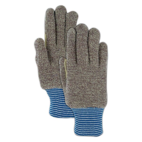 Magid CutMaster Guantes de tejido de toalla de mezcla de ParaAramid con protección, nivel de corte 4, 12 piezas - 41391T