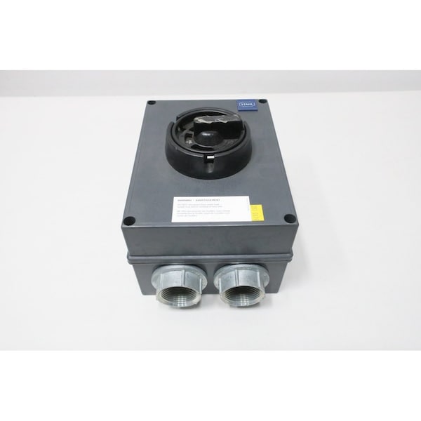 Interruptor de desconexión NO FUSIBLE de 25A AMP 600V-AC Stahl - 8146/5-603-7004
