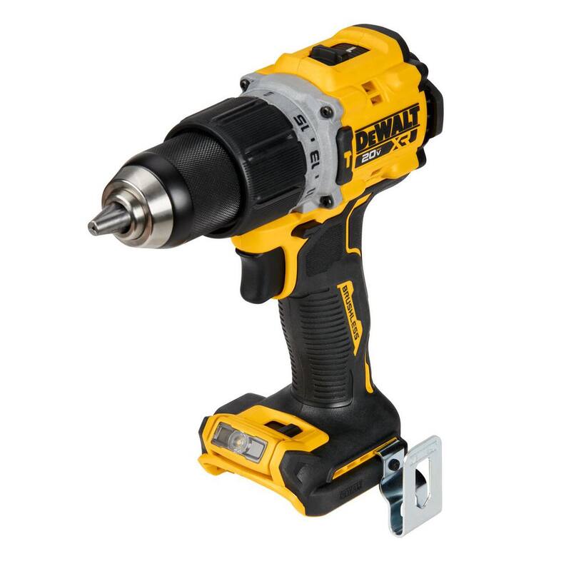 Rotomartillo compacto inalámbrico DEWALT 20V de 1/2 pulgada, herramienta múltiple oscilante ATOMIC 20V sin escobillas y batería de 4.0Ah 20V - DCD805BW354B240