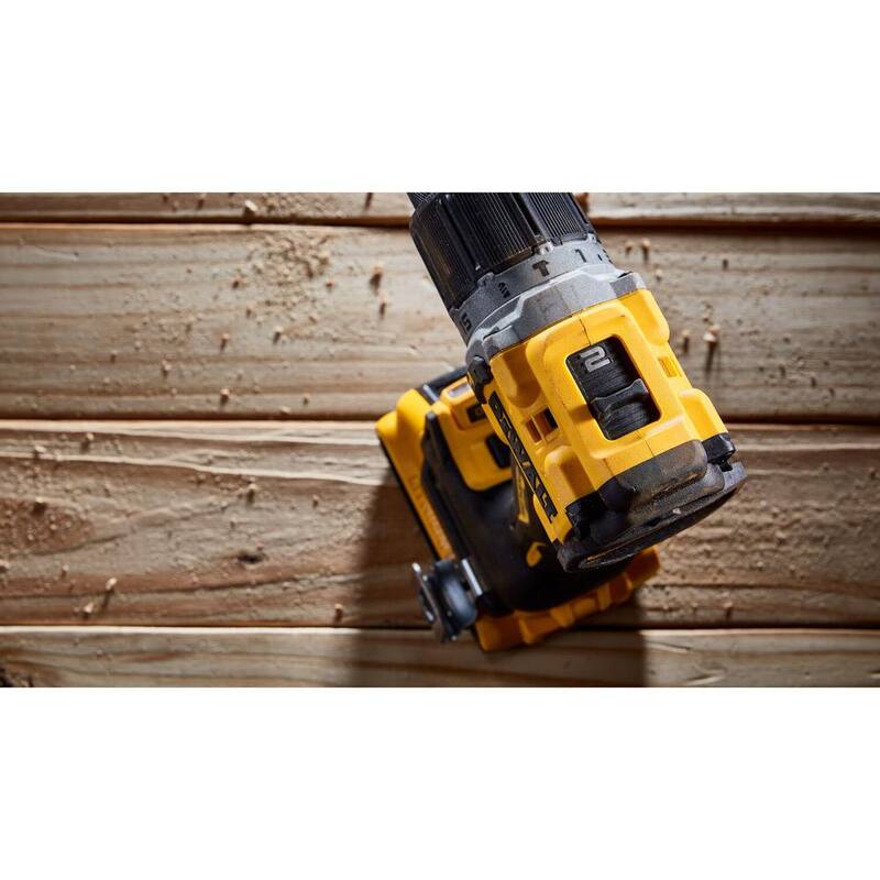 Rotomartillo compacto inalámbrico DEWALT 20V de 1/2 pulgada, herramienta múltiple oscilante ATOMIC 20V sin escobillas y batería de 4.0Ah 20V - DCD805BW354B240