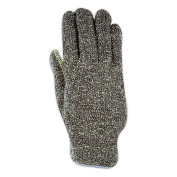 Guantes de tejido de rizo de mezcla de ParaAramid CutMaster Magid con muñeca de tejido continuo nivel de corte 4, paquete de 12 - 41391KWT
