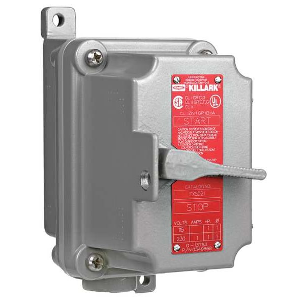 Interruptor basculante Hubbell Killark, 120/277VAC - FXS-51C