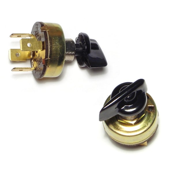 Interruptores giratorios para ventilador de plástico negro Midwest Fastener 2PK - 65224