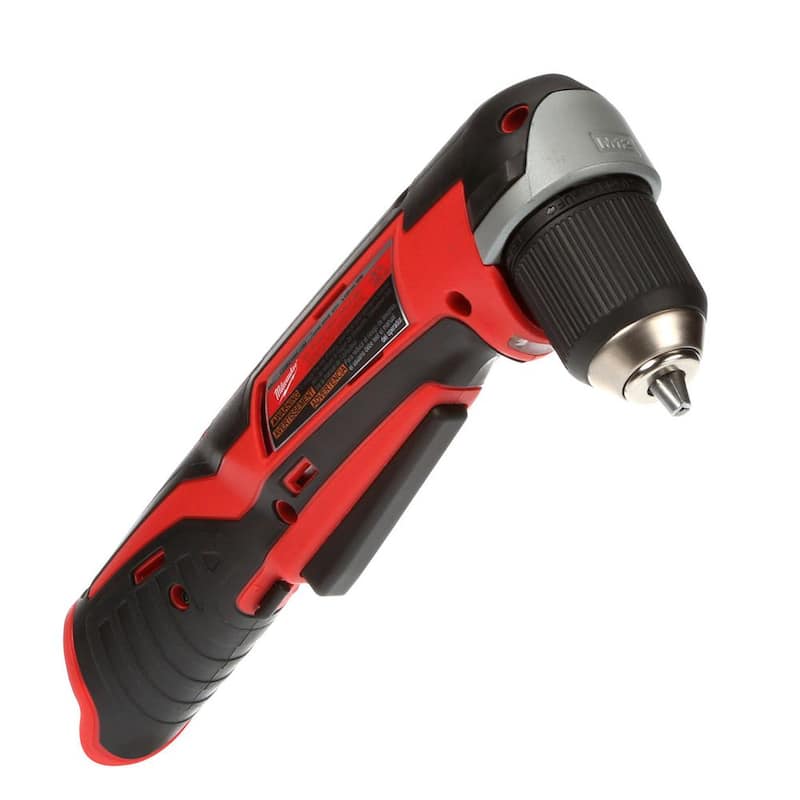 Milwaukee M12 Taladro Angular Recto Inalámbrico de 12V de Iones de Litio de 3/8 pulgadas (Herramienta Solamente) - 2415-20