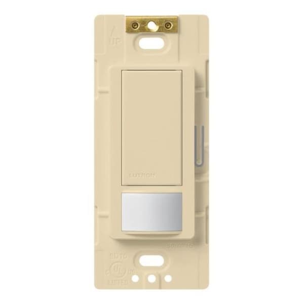 Interruptor sensor de ocupación para habitación grande y ventilador, Marfil