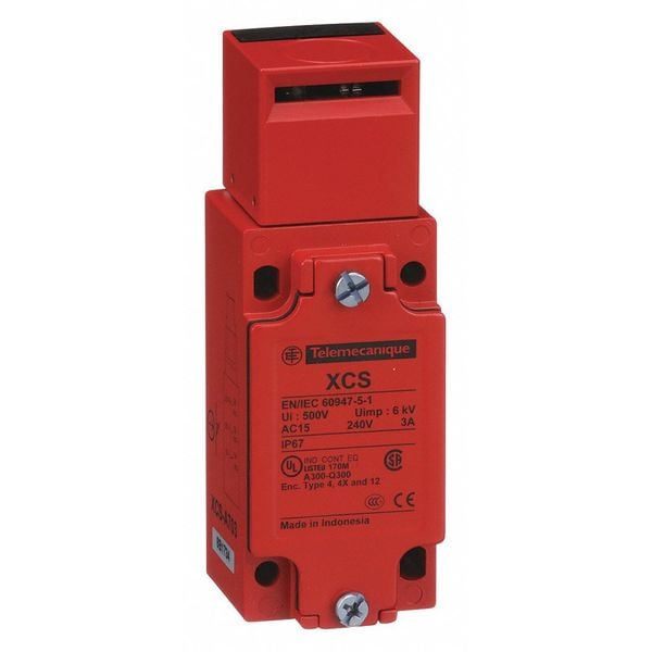 Interruptor de seguridad de bloqueo Telemecanique Sensors 2NC/1NO Nema 4, 4X, 12 IP 67 - XCSA703