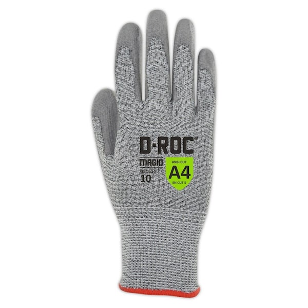 Guantes recubiertos Magid, Nivel de corte 4, Sal y pimienta - GPD514-6