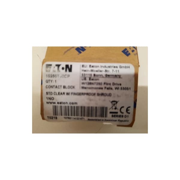 Bloques de contacto y otros accesorios EA - 10250T53CP de Eaton