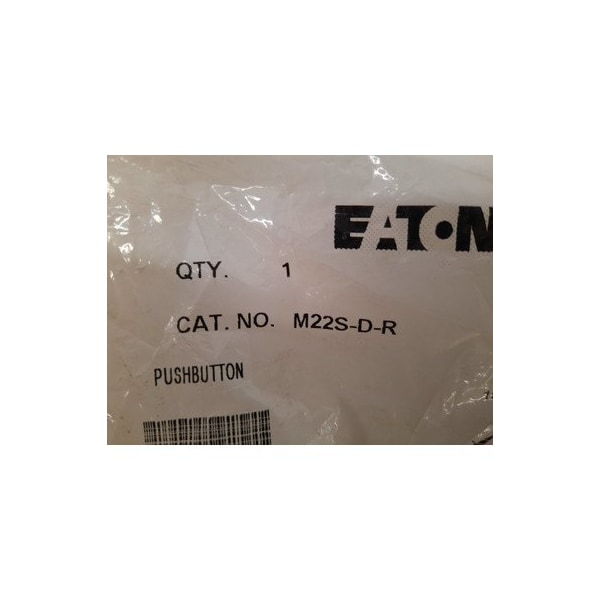 Botones pulsadores no iluminados 2NC rojos EA NEMA 3/3R/4/4X/12/13 - M22S-D-R de Eaton