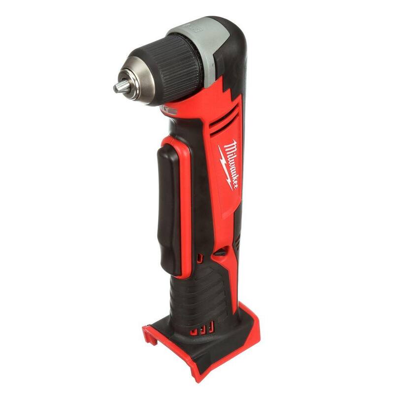 Milwaukee M18 Taladro angular recto inalámbrico de 3/8 pulgadas de 18V con batería de iones de litio (solo herramienta) - 2615-20