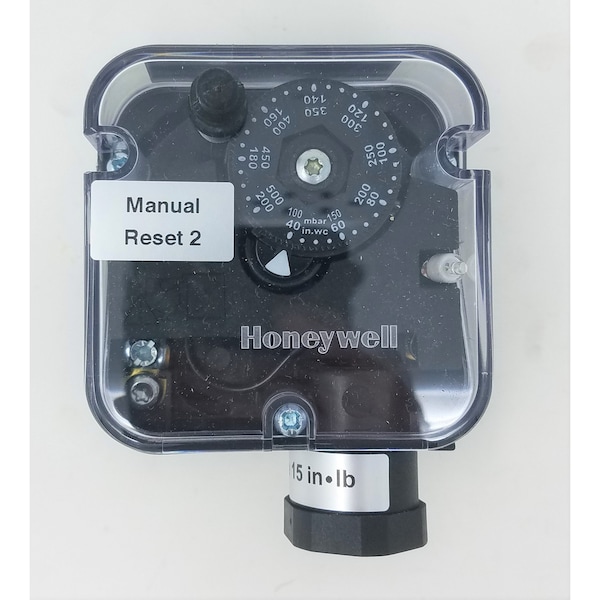 Interruptor de alta presión con reinicio manual Honeywell Kromschroder DG 500 HT - KS84447942