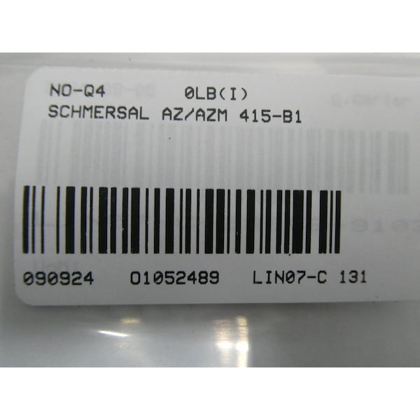 Interruptor con llave y accesorios - AZ/AZM 415-B1 de Schmersal