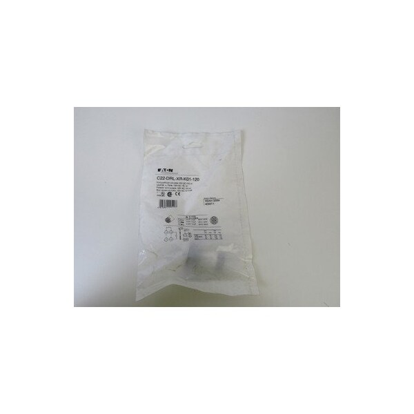 Botones pulsadores LED 120V 1NC EA - C22-DRL-XR-K01-120 de Eaton
