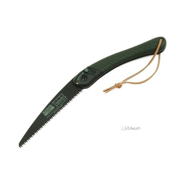 Williams Bahco Folding Saw, Bi-Molded, 8in. , 7 TPI - 396-LAP