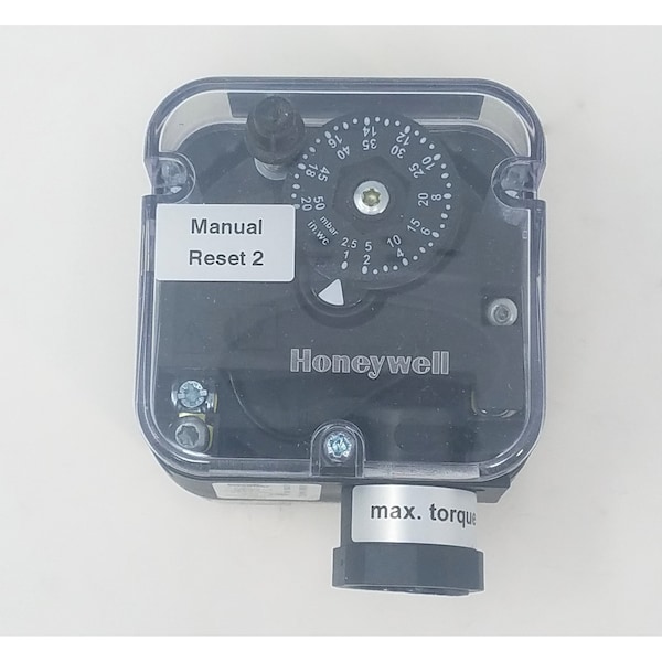 Interruptor de presión de alta DG 50HT-2 con restablecimiento manual Honeywell Kromschroder - KS84447922
