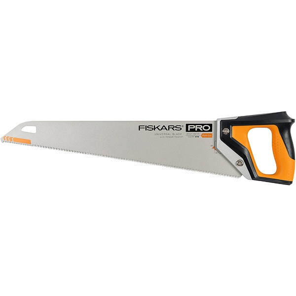 Fiskars Hand Saw, 20 in Blade L, PVC/Wood - 730710-1001