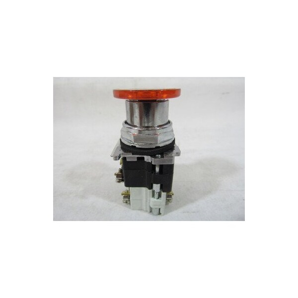 Botones pulsadores iluminados 2P 120V 1NO 1NC 2 posiciones ámbar EA NEMA 3/3R/4/4X/12/13 - 10250T597LAD2A-1X de Eaton
