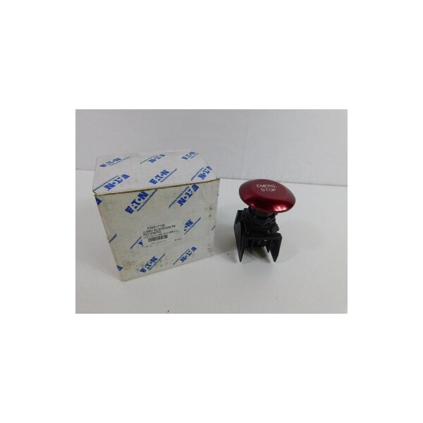 Botones pulsadores no iluminados 1NA 1NC rojo NEMA 3/3R/4/4X/12/13 - E34EX712E de Eaton