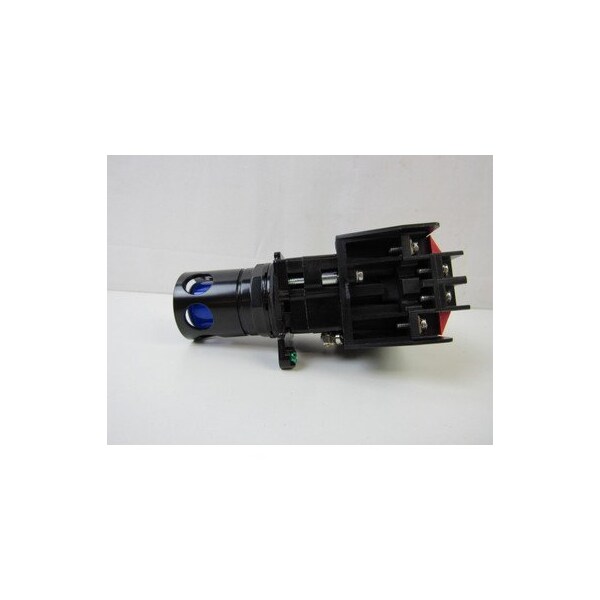 Botones pulsadores iluminados 24V 1NA 1NC Azul con protección - E34EX828LG24
