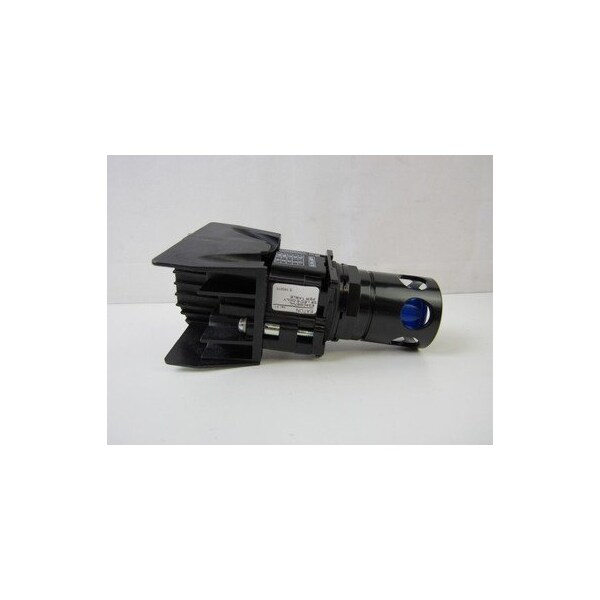 Botones pulsadores iluminados 24V 1NA 1NC Azul con protección - E34EX828LG24