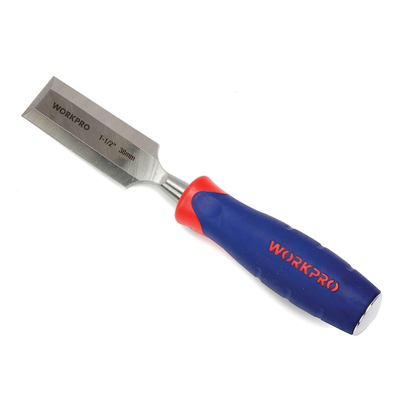 Prime-Line Hardened and Tempered Steel Wood Chisel, 1-1/2 Inch Wide Blade, Single Pack - W043009