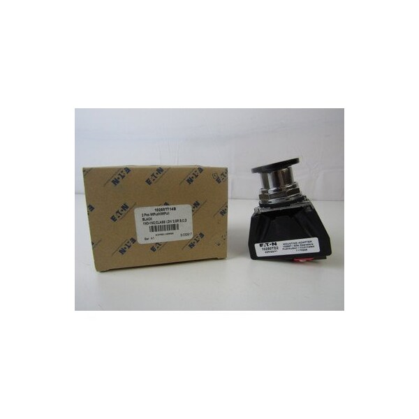 Botoneras no iluminadas 1NA 1NC 2 Posiciones Negras Eaton - 10250T714B