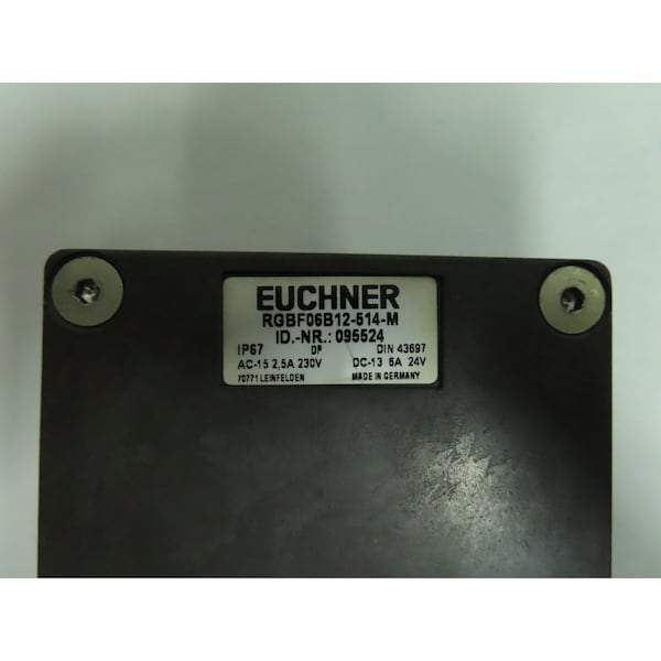Interruptor de límite Euchner RGBF06B12-514-M - RGBF06B12-514-M
