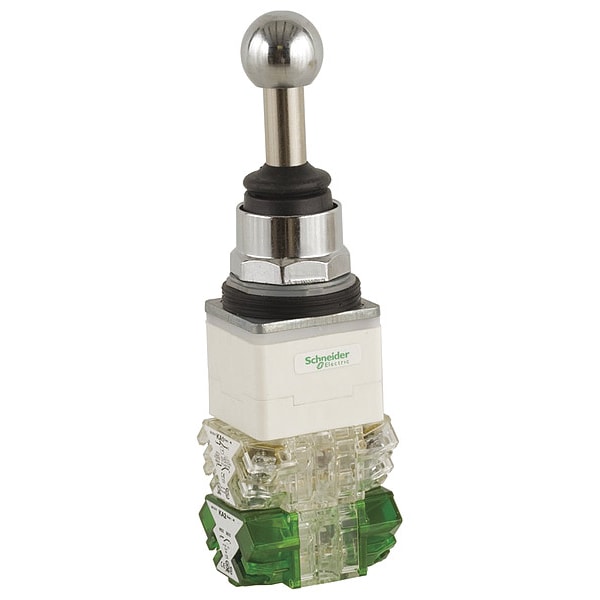 Schneider Electric Joystick, 30 mm, 4 Posiciones, Metal - 9001K35H42