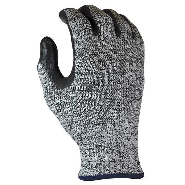 Guantes recubiertos Showa, Nivel de corte A4, 10 ga, Negro/Gris, 10 - 430-10