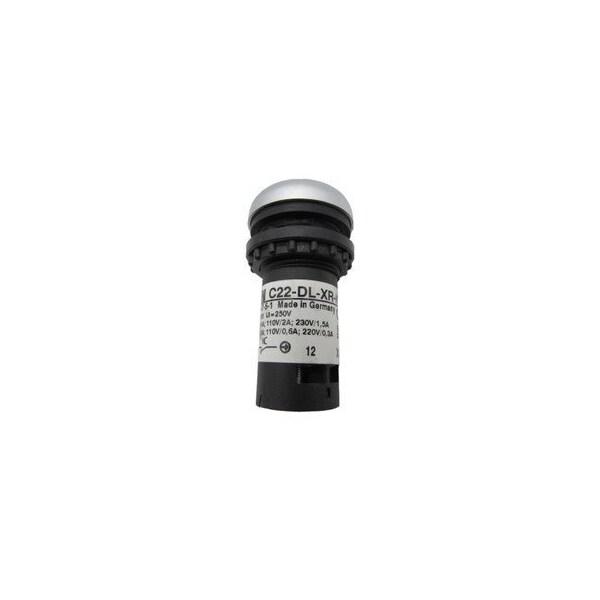 Eaton Botones pulsadores iluminados 230V 1NC Rojo EA - C22-DL-XR-K01-230