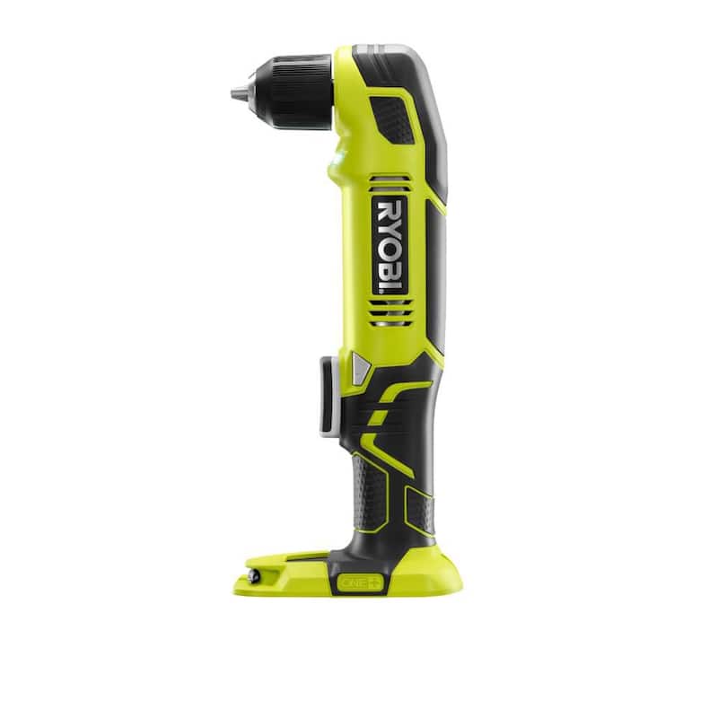 RYOBI ONE+ Taladro angular inalámbrico de 3/8 pulgadas de 18V (sólo herramienta) - P241