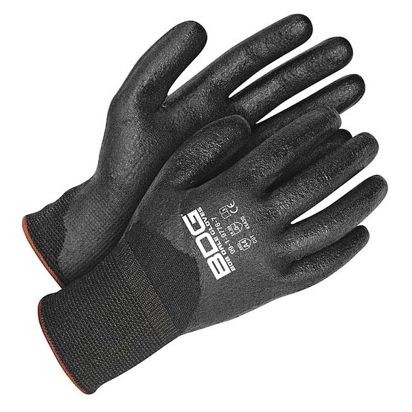 Guantes recubiertos resistentes a cortes Bdg, Nivel de corte A4, 13 ga, Negro, XS (6) - 99-1-9776-6